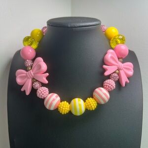 Colorful Kids Acrylic Beaded Necklace D13